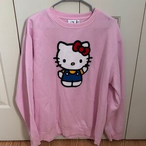 Hello Kitty Pink Crew Neck Sweater